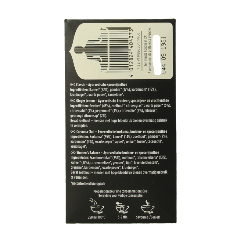 Yogi Tea Finest selection 6 x 3 stuks bio - Afbeelding 2