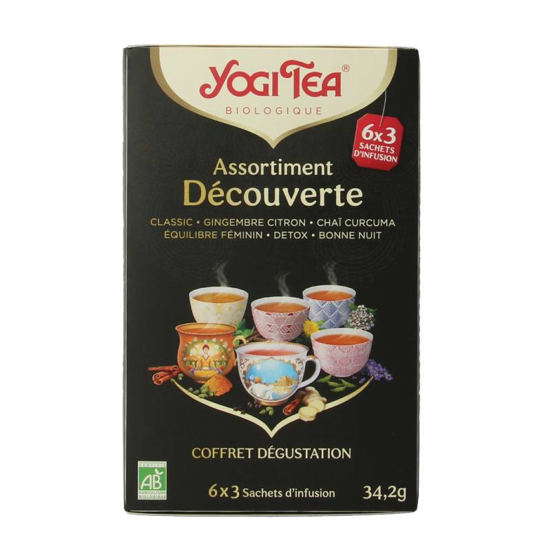 Yogi Tea Finest selection 6 x 3 stuks bio - Afbeelding 4