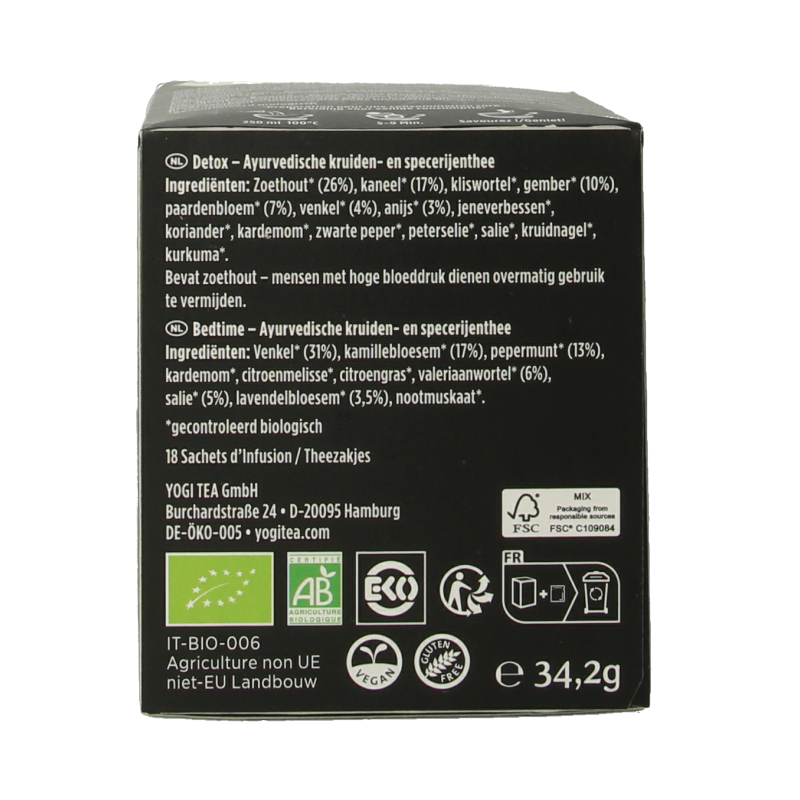 Yogi Tea Finest selection 6 x 3 stuks bio - Afbeelding 6