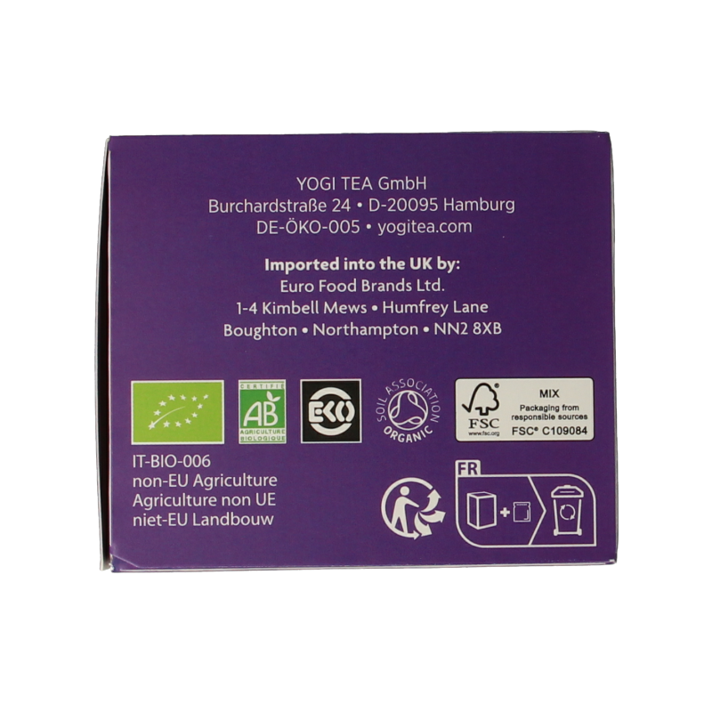 Yogi Tea Tea for the senses good night bio - Afbeelding 5