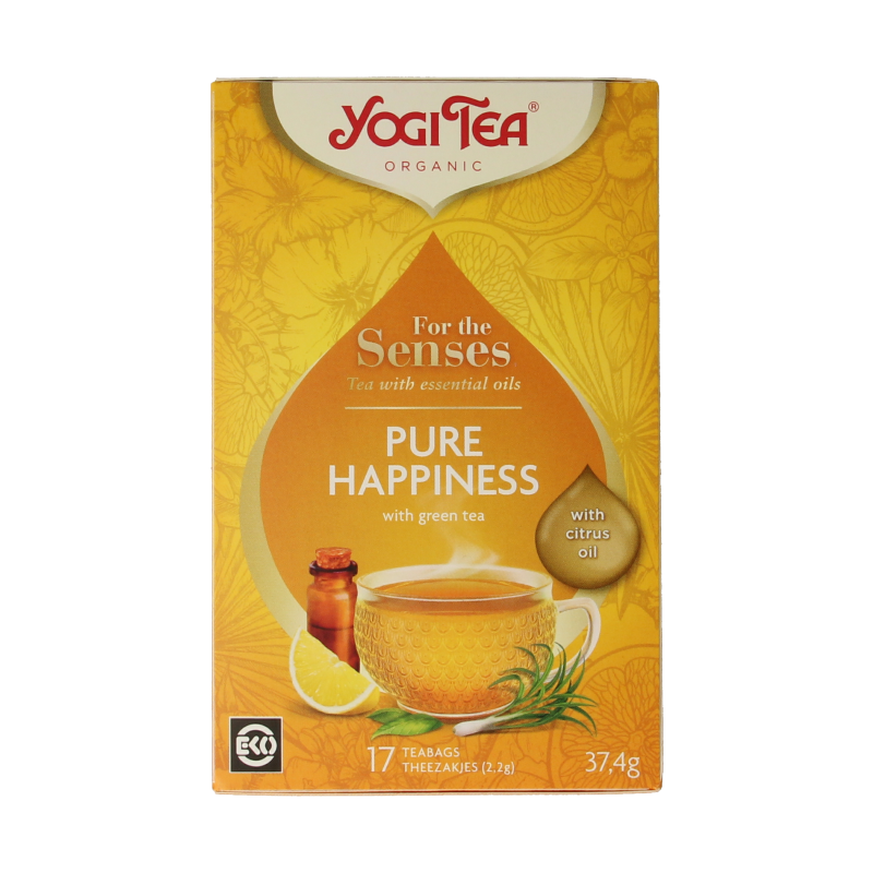 Yogi Tea Tea for the senses pure happiness bio