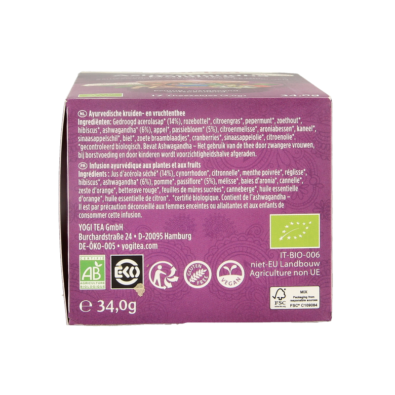Yogi Tea Ashwagandha balance bio - Afbeelding 5