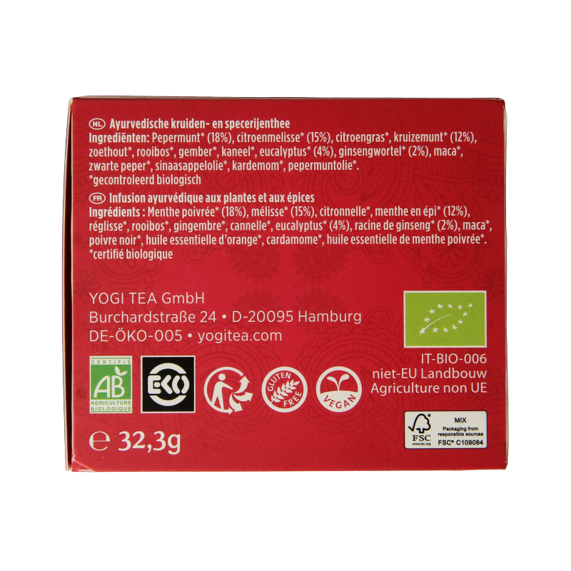 Yogi Tea Mental clarity bio - Afbeelding 5