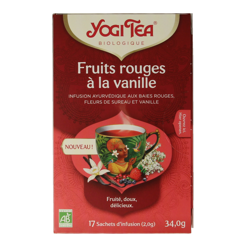 Yogi Tea Berry vanilla bio - Afbeelding 3