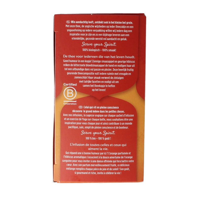 Yogi Tea tangy blood orange bio - Afbeelding 2