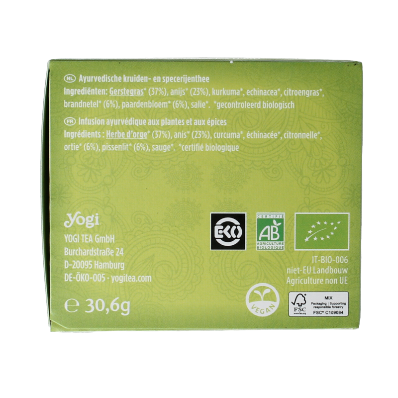 Yogi Tea Belly comfort bio - Afbeelding 5