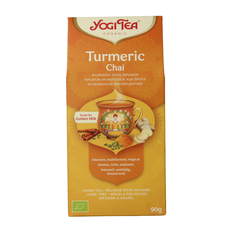 Yogi Tea Turmeric chai bio