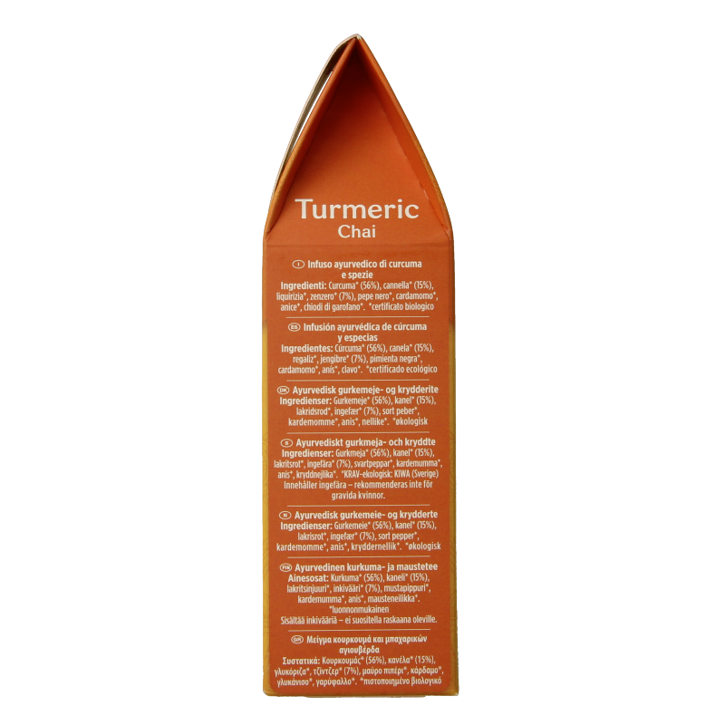 Yogi Tea Turmeric chai bio - Afbeelding 2