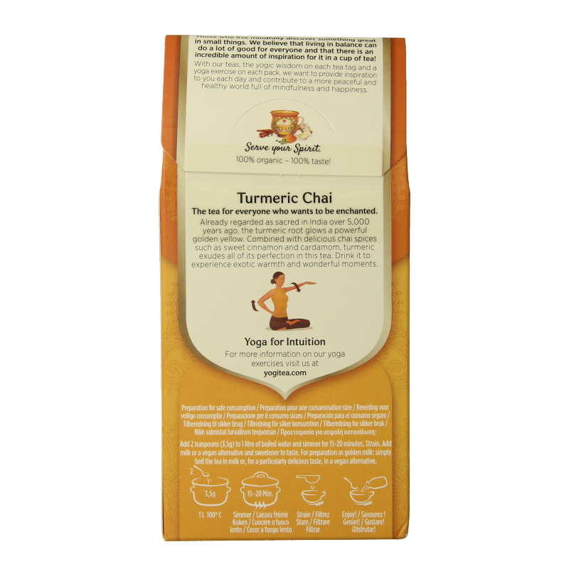 Yogi Tea Turmeric chai bio - Afbeelding 3