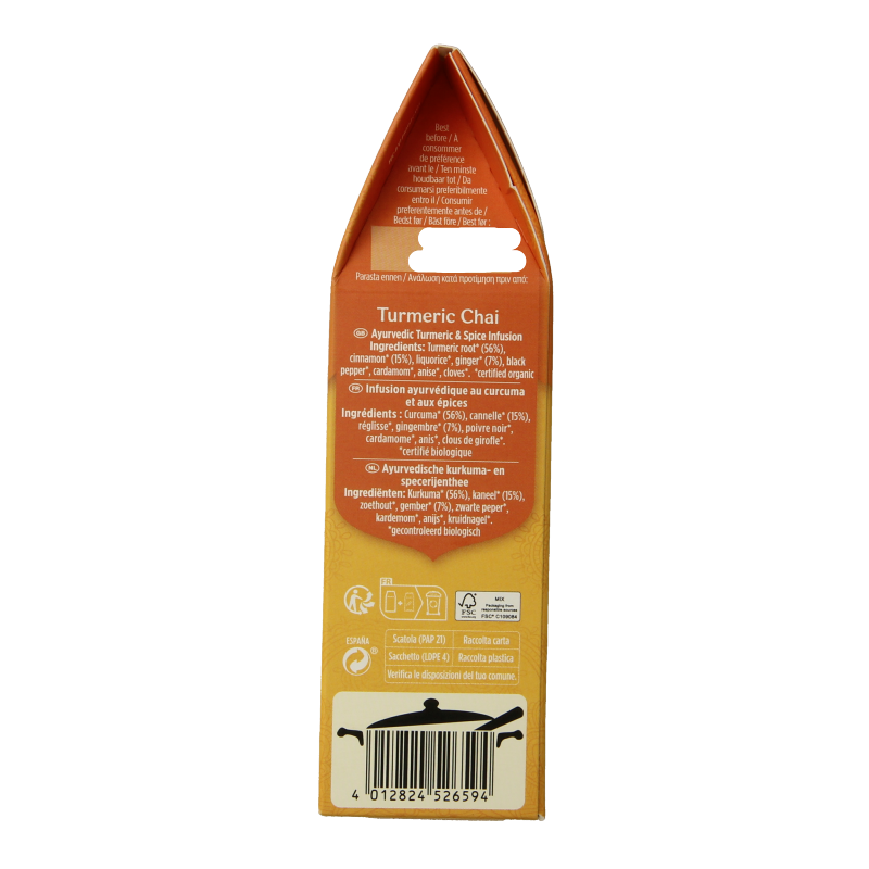 Yogi Tea Turmeric chai bio - Afbeelding 4
