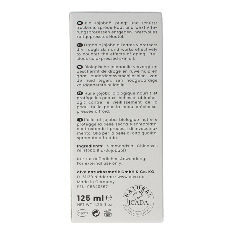 Alva Jojoba olie - Afbeelding 3