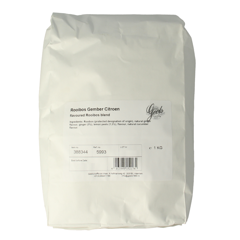 Geels Rooibos gember citroen