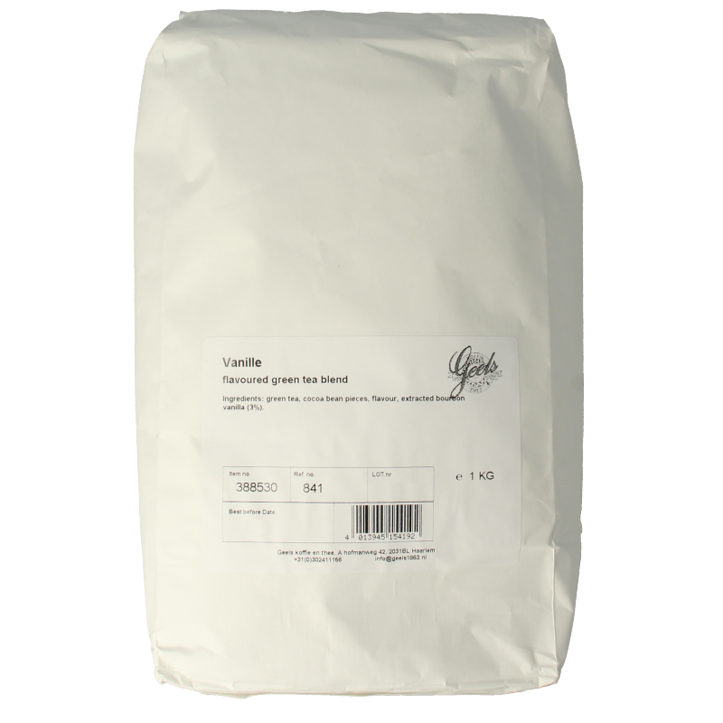 Geels Groene thee vanille