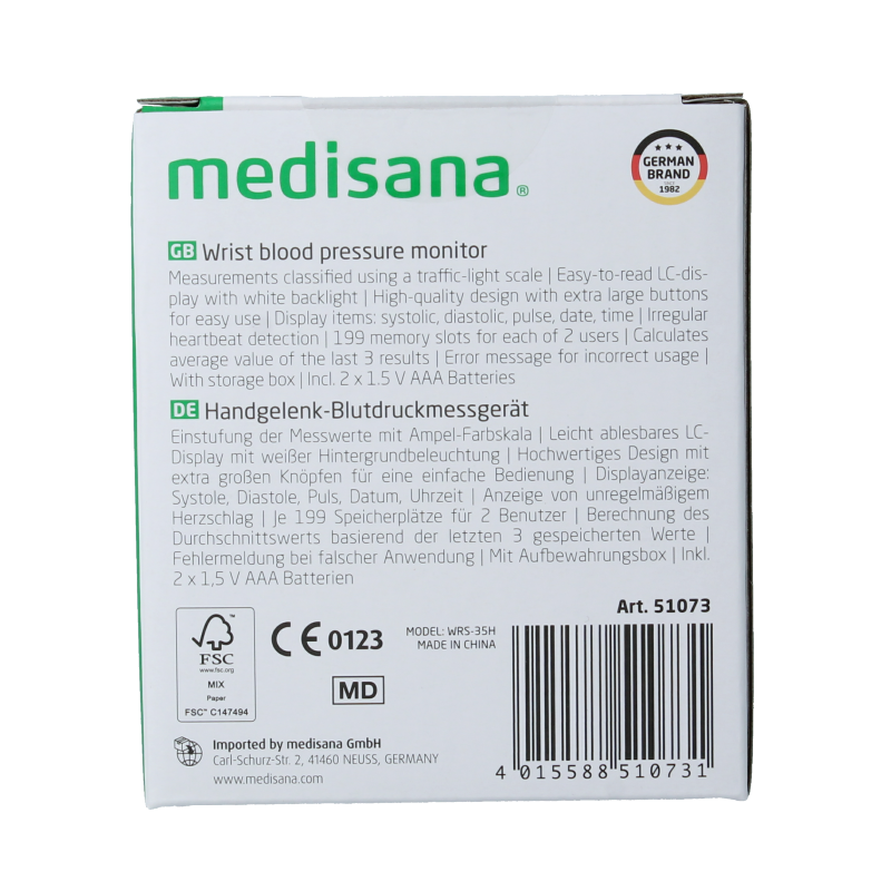 Medisana Polsbloeddrukmeter BW 345 - Afbeelding 4