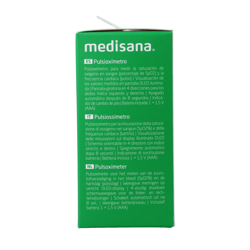 Medisana PM180 Saturatie/pulseoxi meter - Afbeelding 4