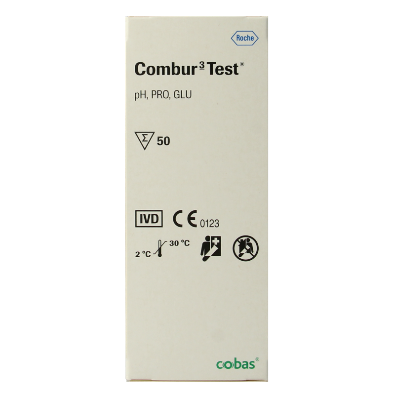 Roche Combur 3 teststrips - Afbeelding 4