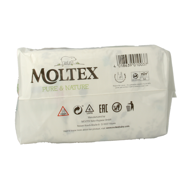 Moltex Pure & nature babyluiers newborn - Afbeelding 2