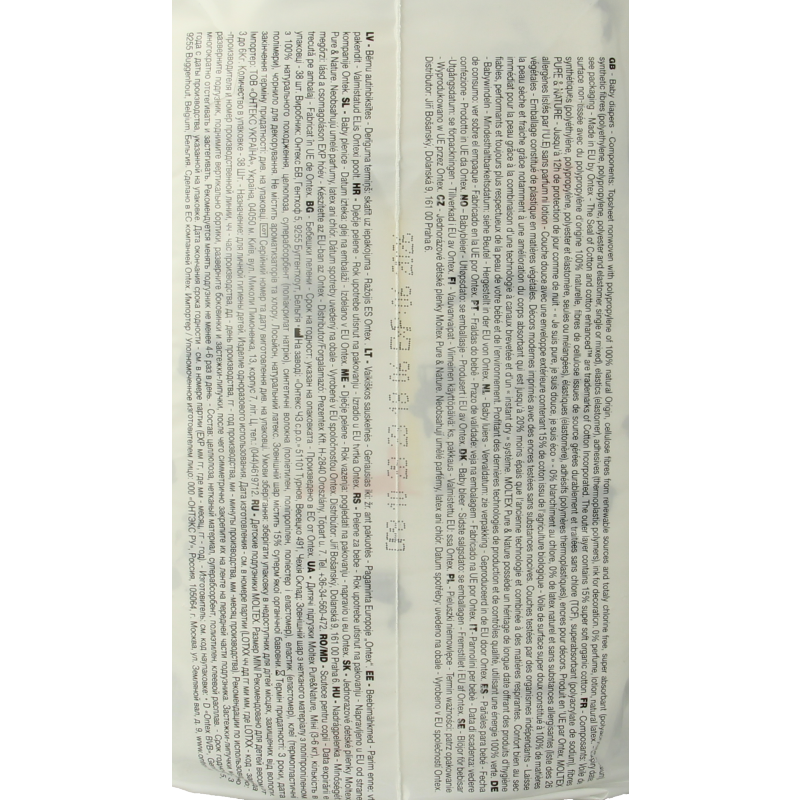 Moltex Pure & nature babyluiers mini - Afbeelding 5