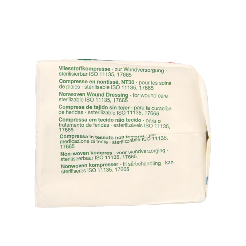 Vliwasoft Vlieskompres 10 x 10cm 4-laags - Afbeelding 3