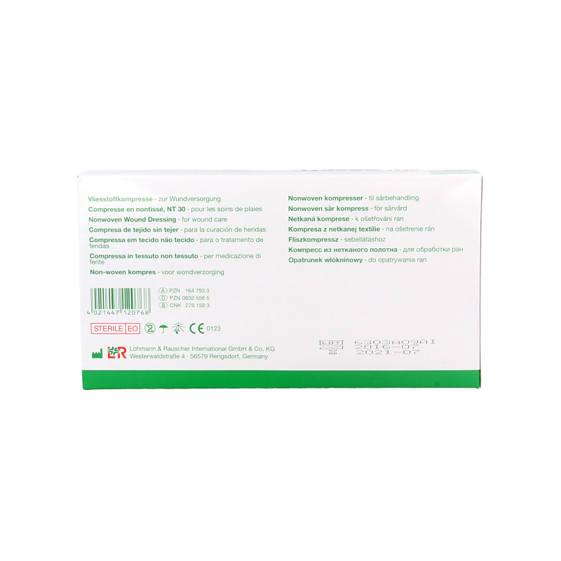 Vliwasoft Vlieskompres 5 x 5cm 4-laags 75 x 2 stuks - Afbeelding 2