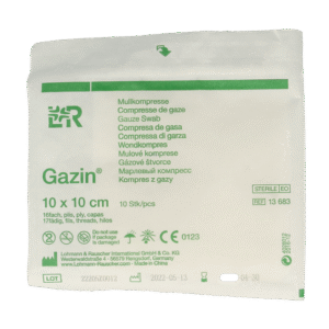 Gazin Gaaskompressen 10 x 10cm steriel