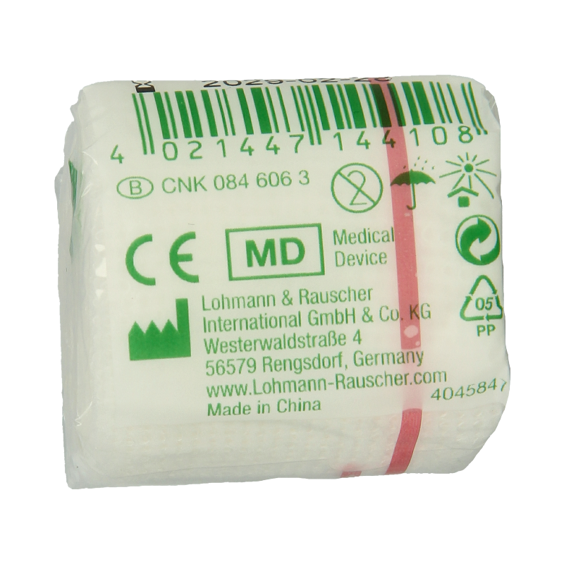 Mollelast Elastisch hydrofiel windsel 4m x 4cm - Afbeelding 2