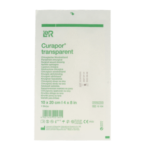 Curapor Wondverband transparant 10 x 20cm steriel