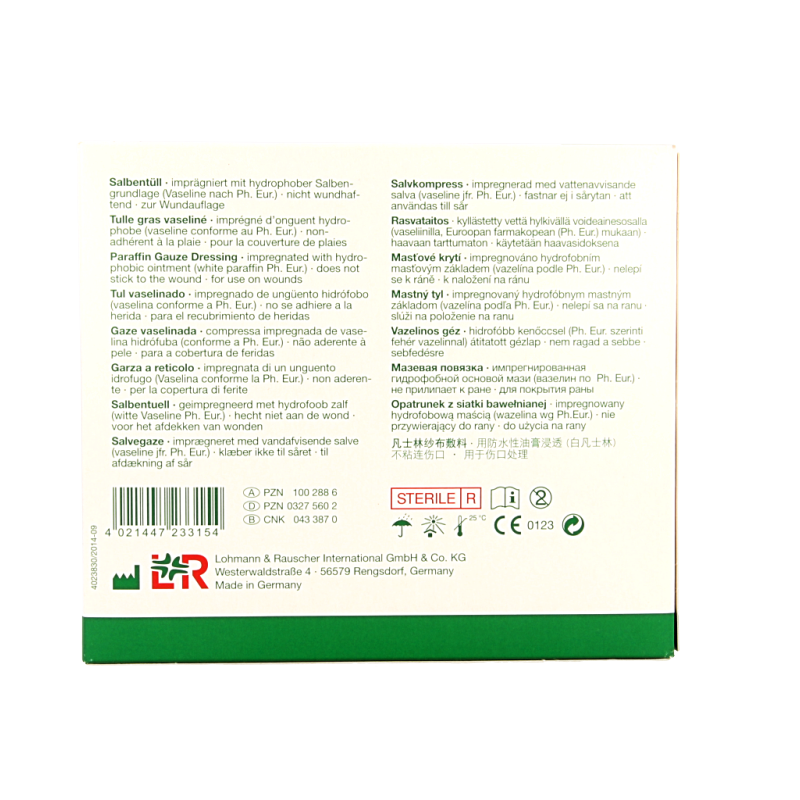 Lomatuell H gaasverband 10cm x 10cm - Afbeelding 2