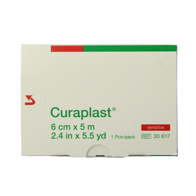 Curaplast Sensitive wondpleister 5m x 6cm - Afbeelding 3