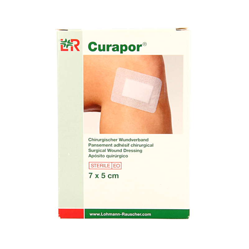 Curapor Wondpleister 7 x 5cm steriel