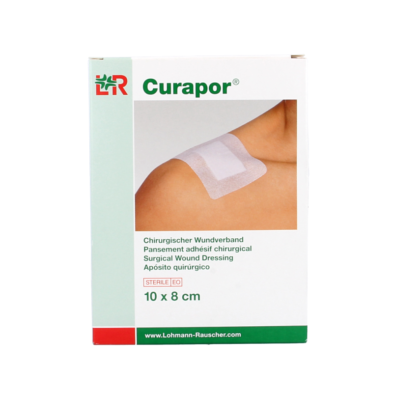 Curapor Wondpleister 10 x 8cm steriel