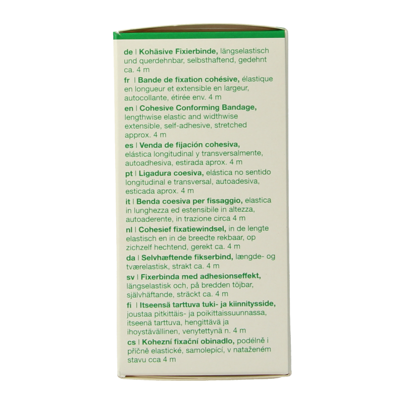 Mollelast Fixatiewindsel haft 4m x 10cm - Afbeelding 4