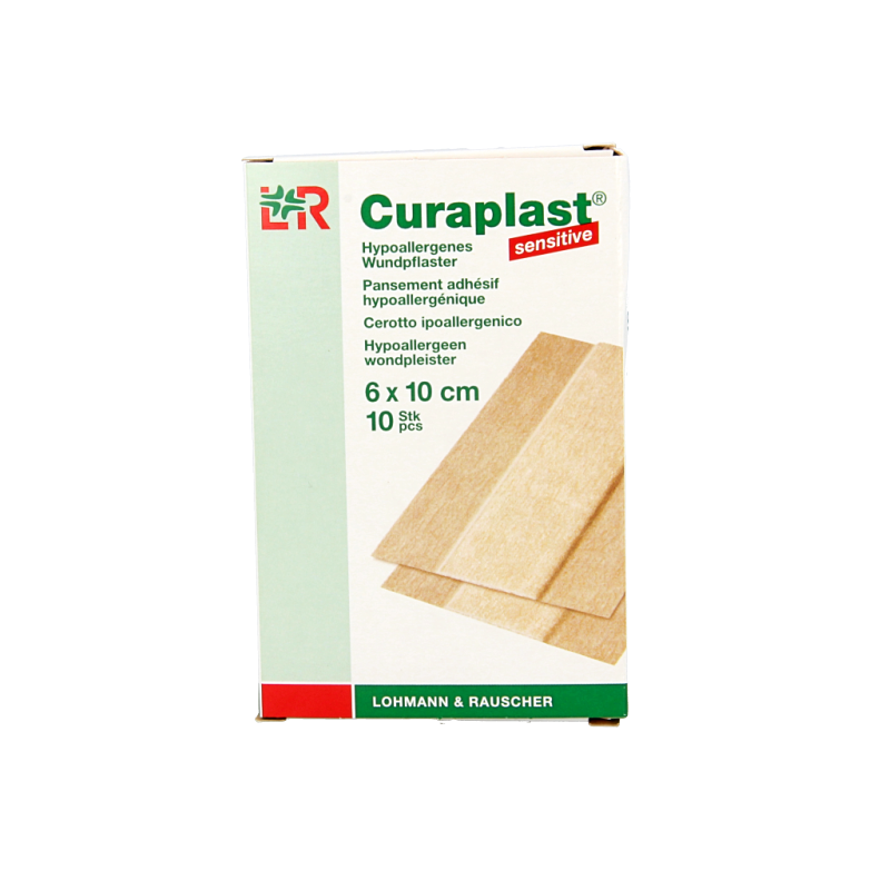 Curaplast Sensitive wondpleister 10cm x 6cm