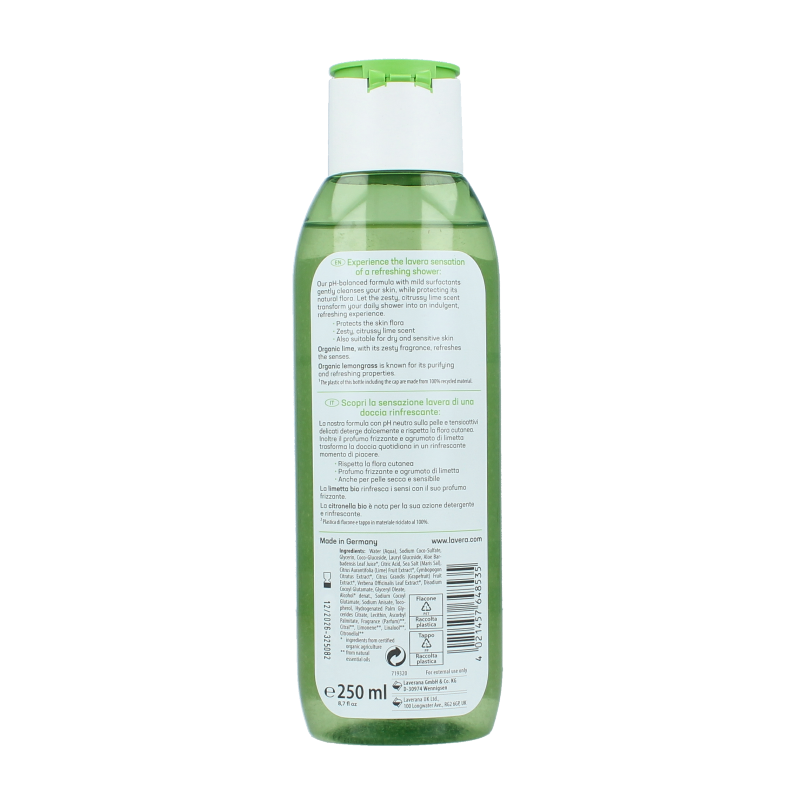 Lavera Douchegel / body wash refreshing bio - Afbeelding 2