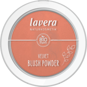 Lavera Velvet blush powder rosy peach 01
