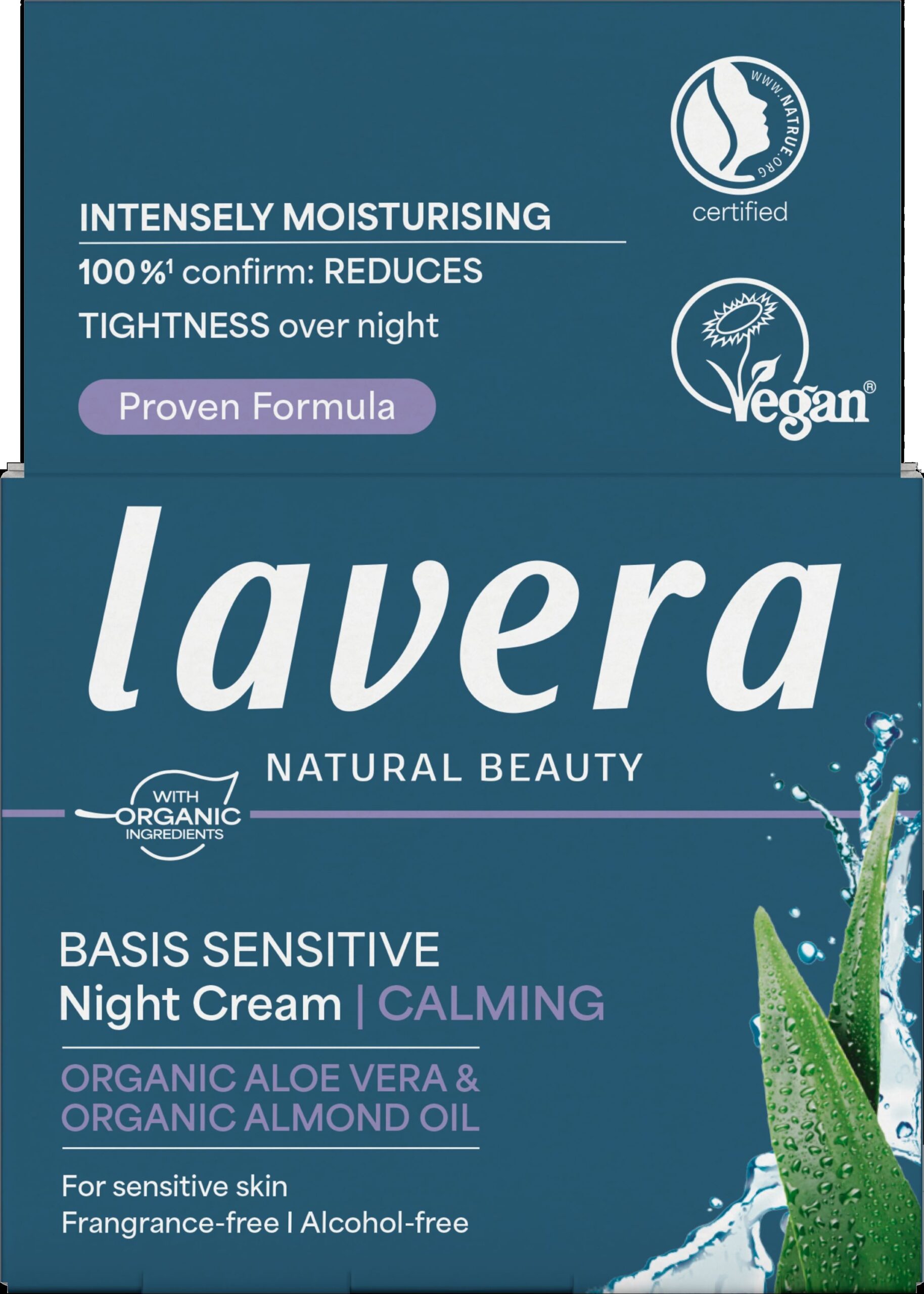 Lavera Basis Sensitive calming night cream