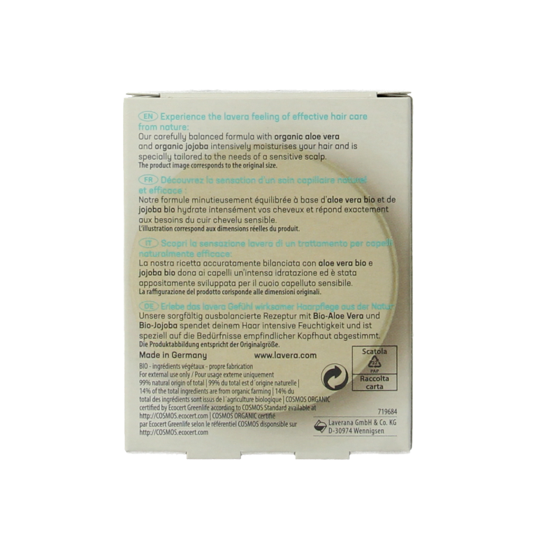 Lavera Shampoobar basis sensitiv moisture & care - Afbeelding 4