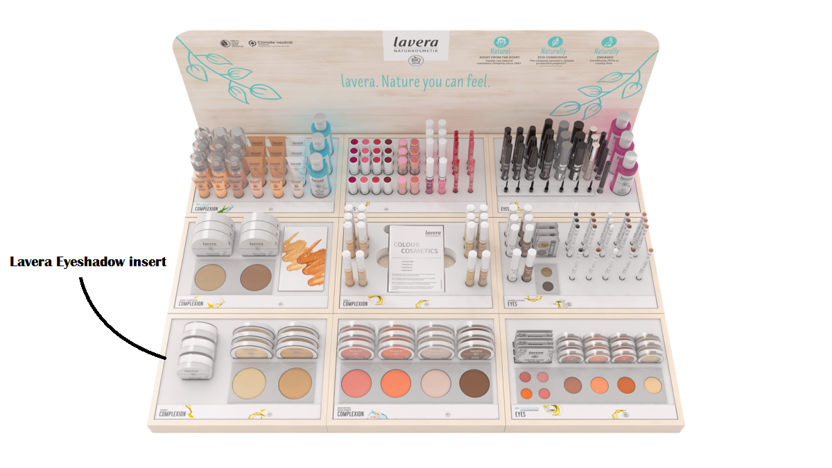 Lavera Eyeshadow insert
