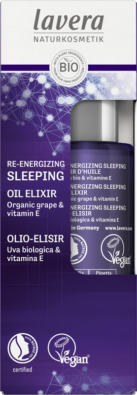Lavera Re-Energizing sleeping oil elixir bio