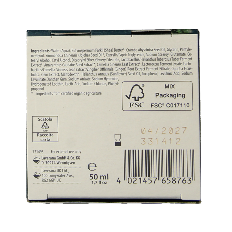 Lavera Barrier balance nightcream bio - Afbeelding 7