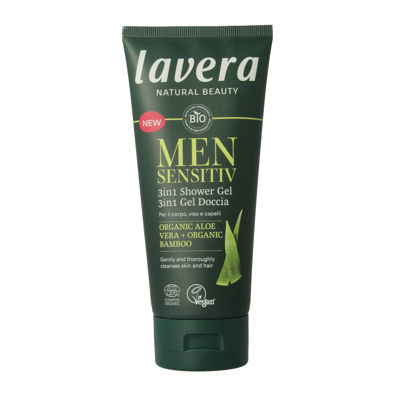 Lavera Men sensitiv 3-in-1 showergel bio