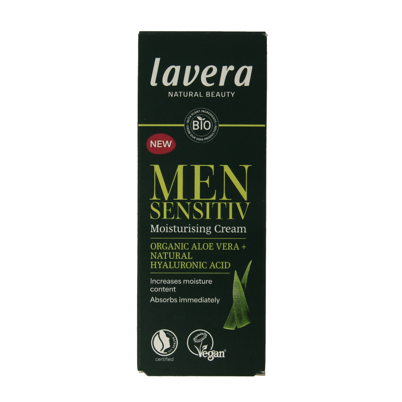 Lavera Men sensitiv moisturizing cream bio
