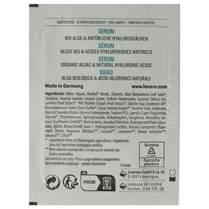 Lavera Serum hydro refresh sample - Afbeelding 2