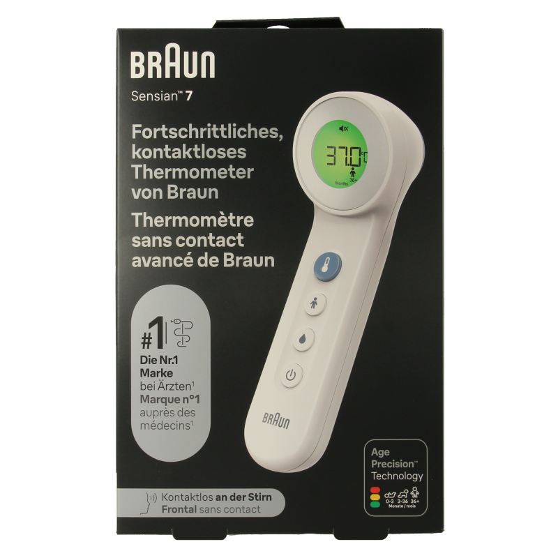 Braun Voorhoofdthermometer BNT 400WE