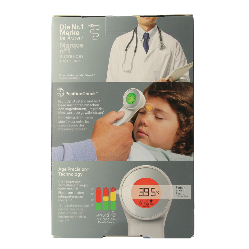 Braun Voorhoofdthermometer BNT 400WE - Afbeelding 3