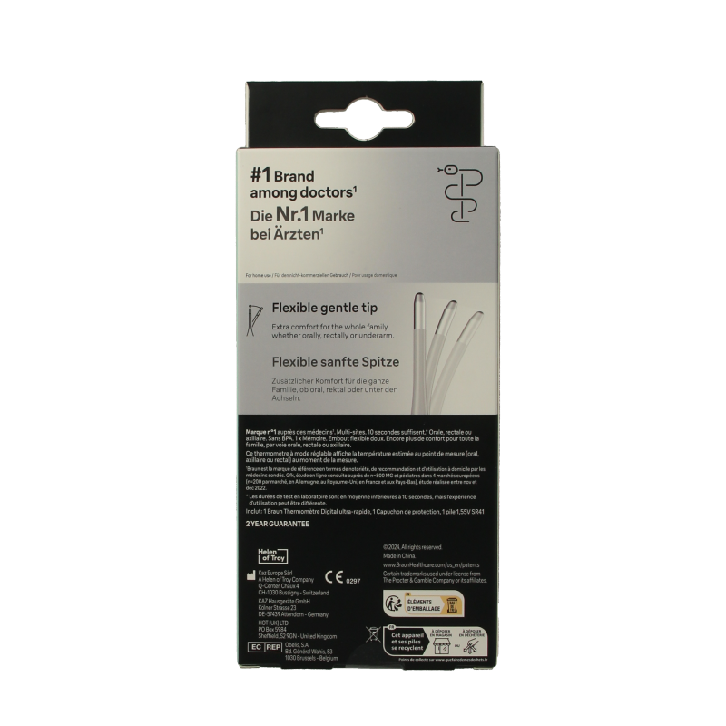 Braun Digitale thermometer PRT1000 - Afbeelding 3