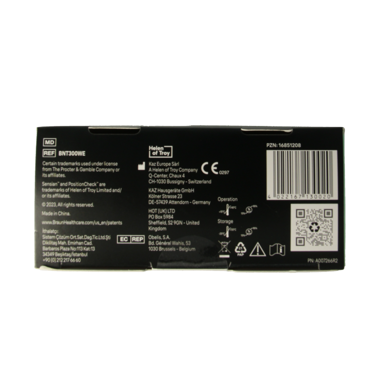 Braun Voorhoofdthermometer BNT300WE - Afbeelding 5