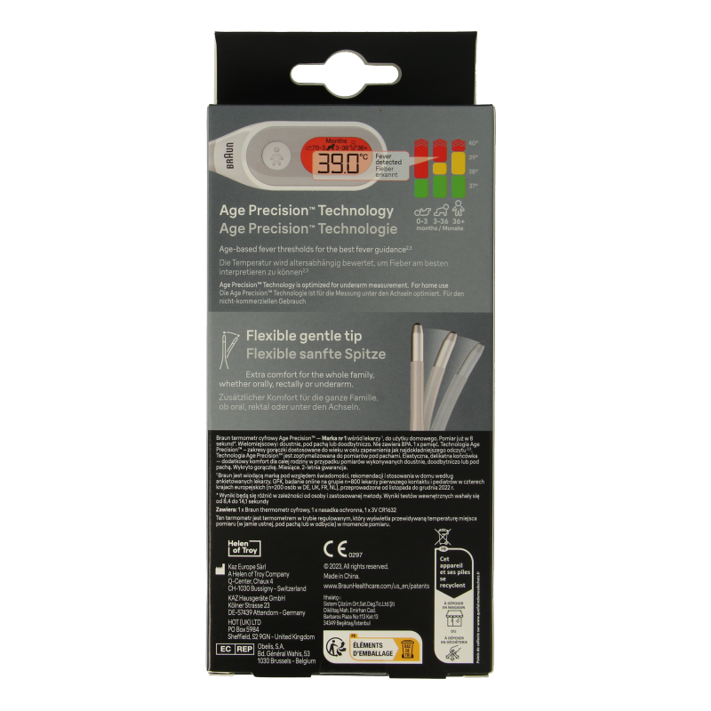 Braun Thermometer digitaal PRT2000 - Afbeelding 3