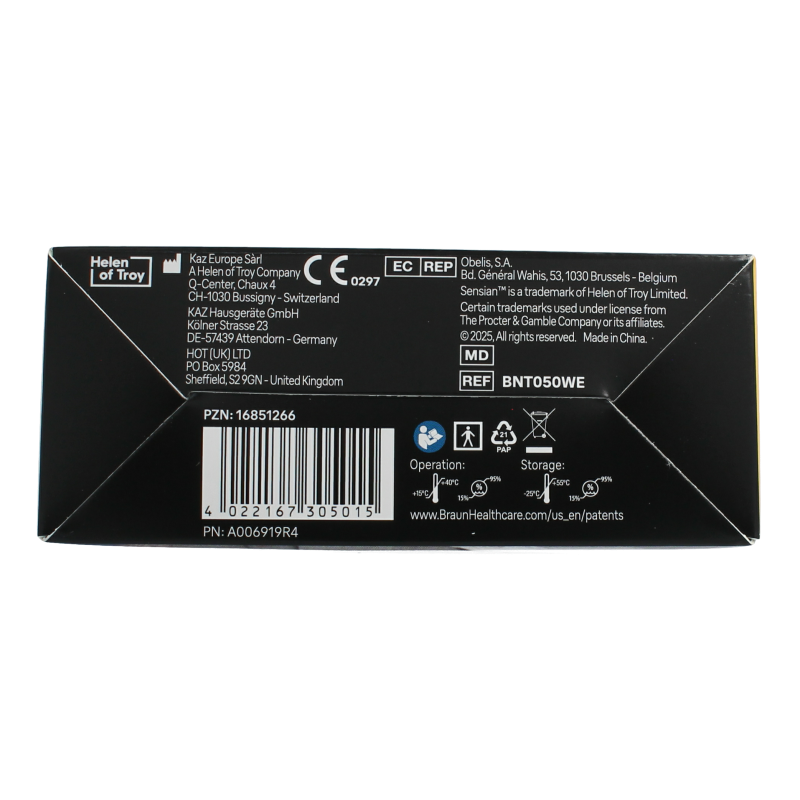 Braun Voorhoofdthermometer Sensian 3 BNT050 - Afbeelding 6