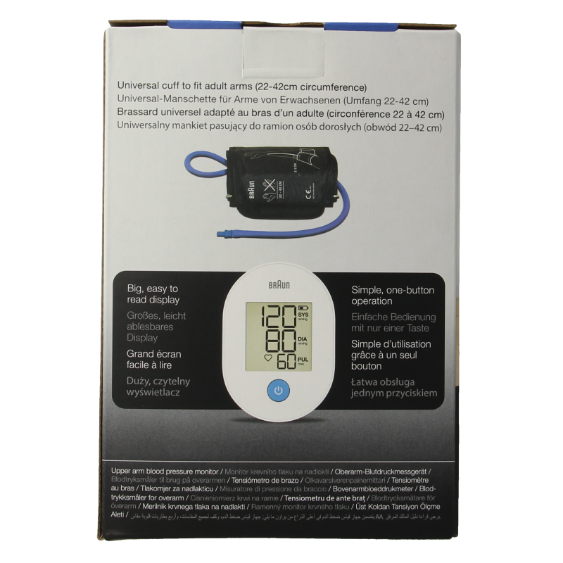 Braun Exactfit 1E bovenarm bloeddrukmeter - Afbeelding 3
